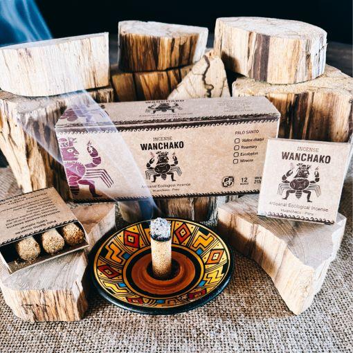 Wanchako Peruvian Palo Santo Incense- 12pk 